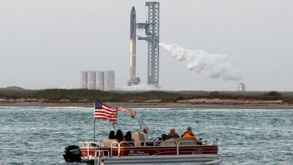 SpaceX отменила запуск тяжелой ракеты-носителя Starship<br />
